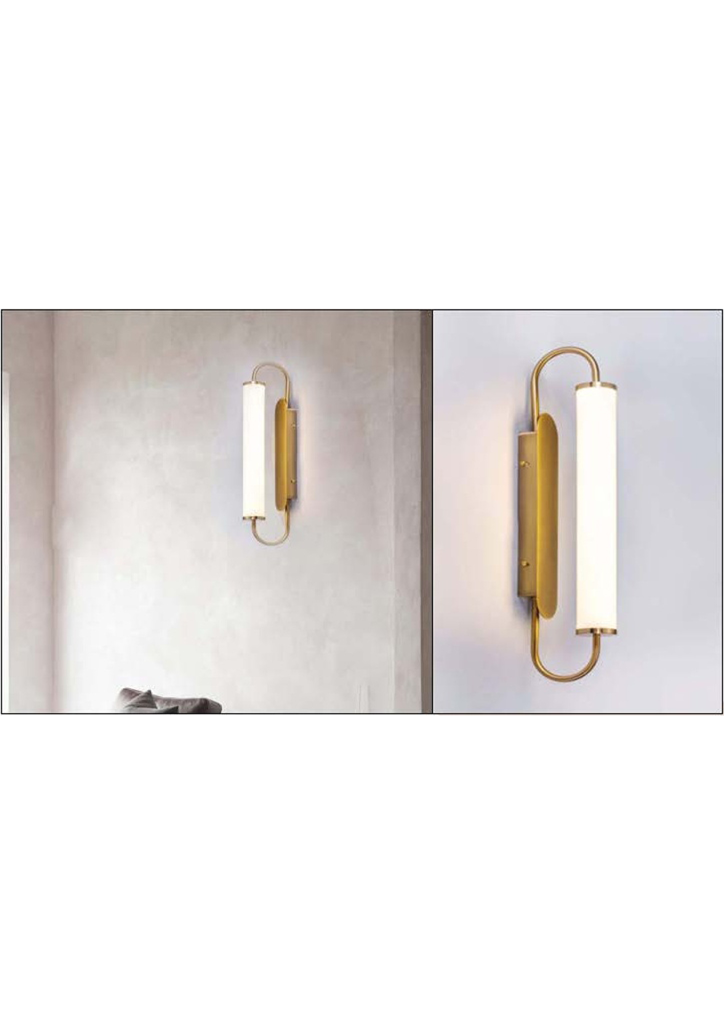 Beyond Lights - Brass Wall Sconce- GL